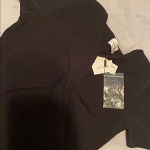 milly black dress large L